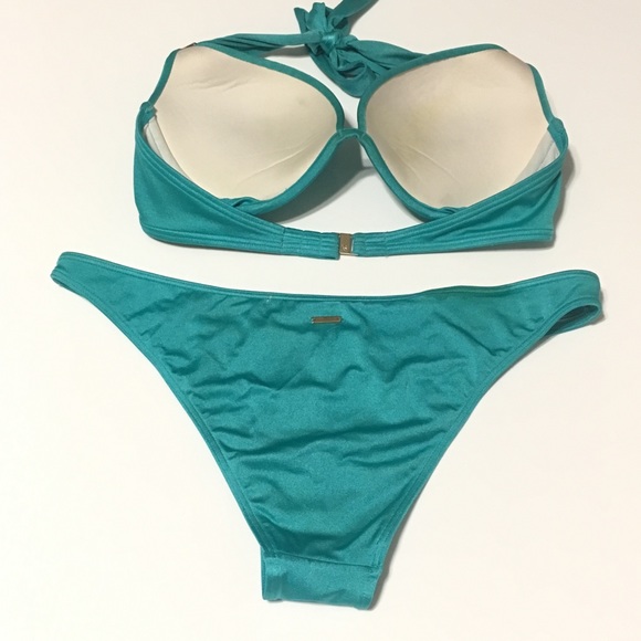 Victoria Secret Turquoise Swimsuit - Picture 2 of 8